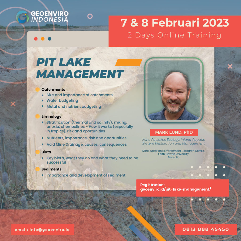 Pit Lake Management GEOENVIRO Pit lake management geoenviro